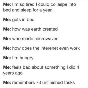 meme for sleeping blog post